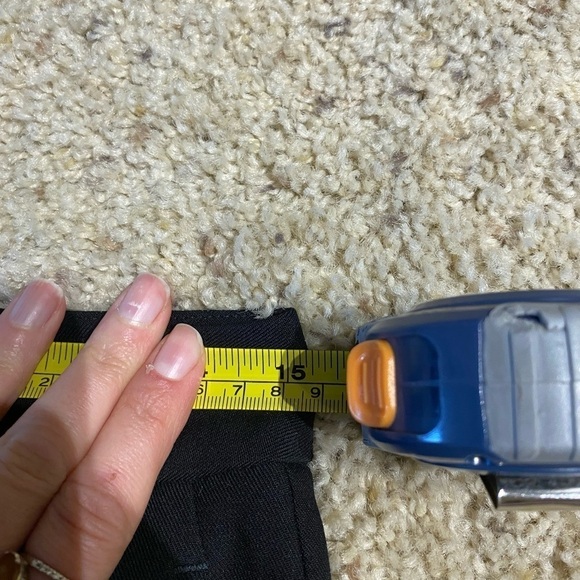 Helmut Lang Women's Wool Trouser Black Size 4 Business Casual Ankle Slit - Picture 11 of 11